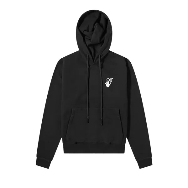 Узкое худи Off-White Pascal Arrow Черный/Белый