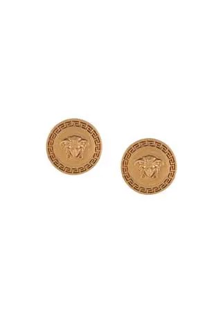 Versace серьги с декором Medusa