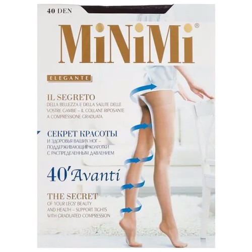Колготки MiNiMi Avanti 40 den, размер 3-M, fumo (серый)