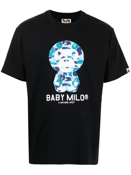 A BATHING APE® Baby Milo cotton T-shirt