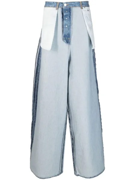 VETEMENTS джинсы широкого кроя, синий