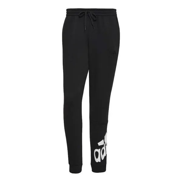 Спортивные штаны Adidas Essentials Fleece Tapered Cuff Logo Pants, красный