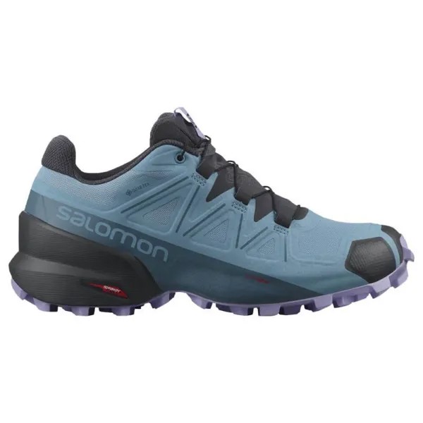 Женские кроссовки для трейлраннинга Salomon Speedcross 5 GTX синие L41461600
