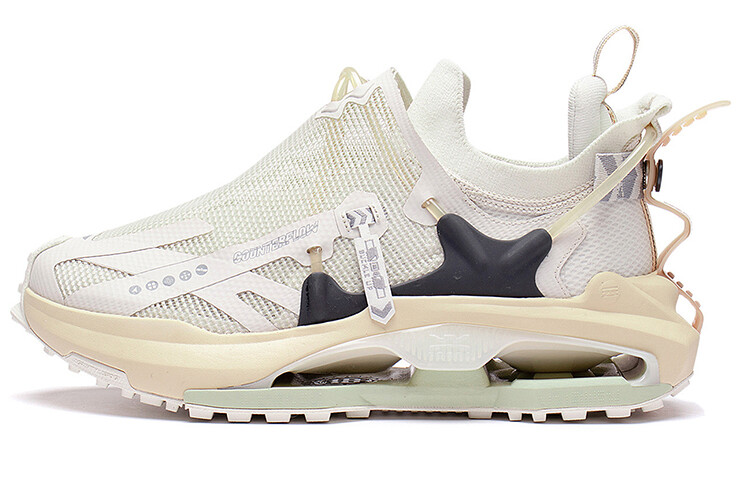 LINING CF Lifestyle Shoes Unisex Low-top Pearl White