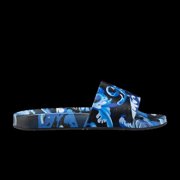 Шлепанцы Versace Slide, синий