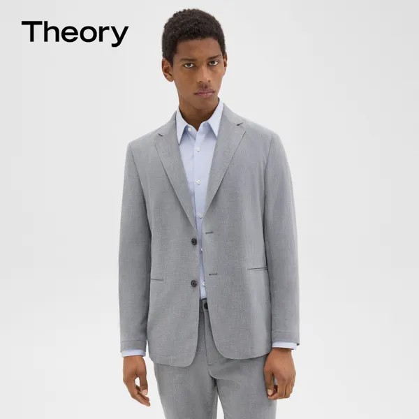Костюм мужской Theory на двух пуговицах, серый