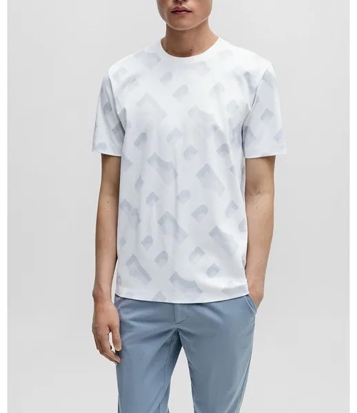 Hugo Boss BOSS Tiburt 419 Футболка с коротким рукавом, белый
