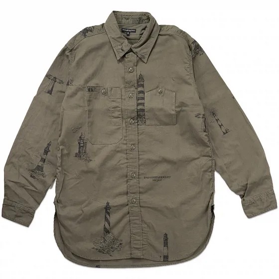Рубашка Engineered Garments