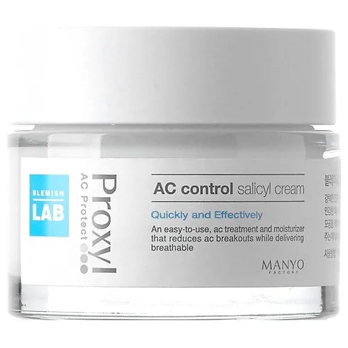 Manyo Factory Крем для проблемной кожи с салициловой кислотой AC control salicyl cream, 50 мл