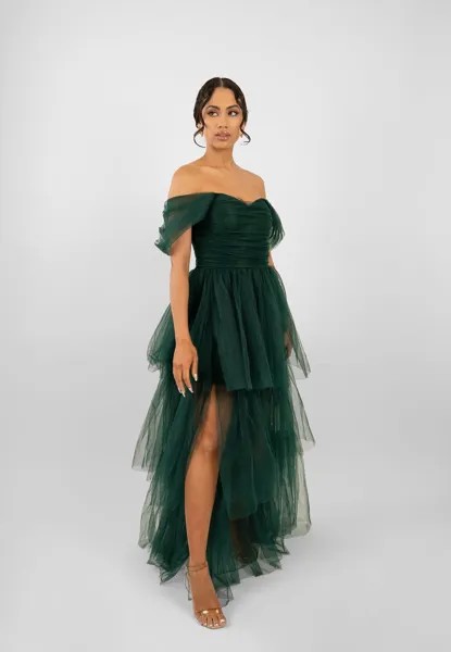 Вечернее платье Sydney Lace & Beads, зеленый