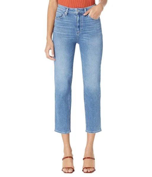 Джинсы Paige, Stella Crop in Sea Water Distressed