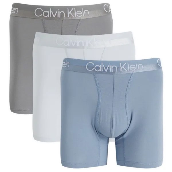 Боксеры Calvin Klein Boxer Briefs - 3 Pack, синий
