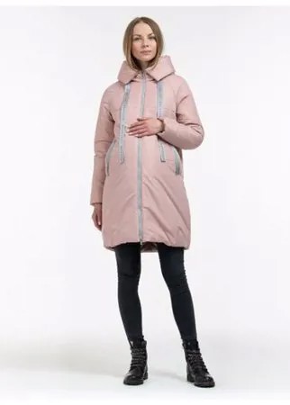 Куртка зимняя 2в1 Modress Пенелопа пудра для беременных (44)