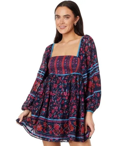 Платье Free People Endless Afternoon Mini, цвет Midnight Combo