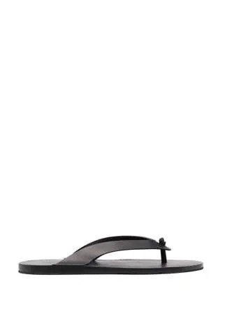 Jil Sander шлепанцы с Т-образным ремешком
