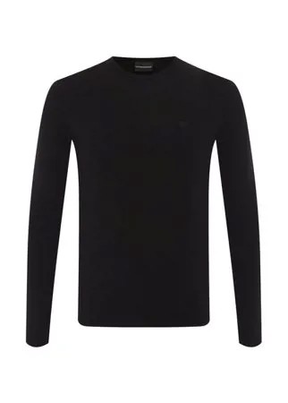 Хлопковый лонгслив Emporio Armani