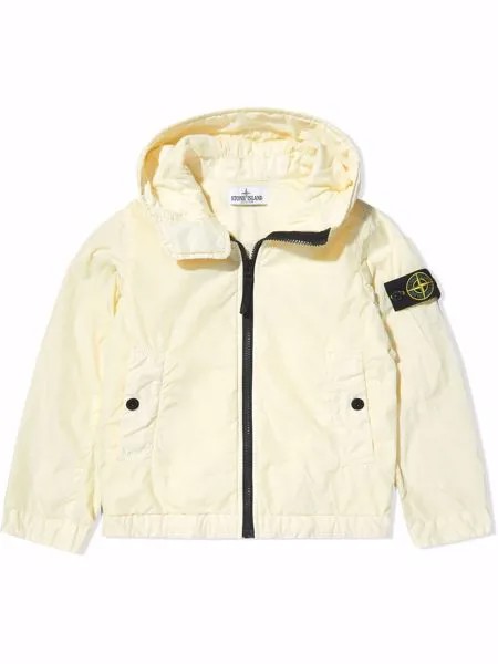 Stone Island Junior легкая куртка с капюшоном