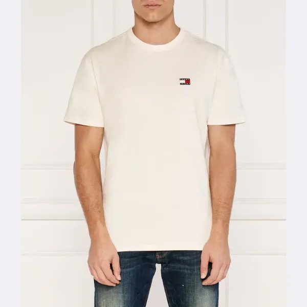 Футболка стандартного кроя Tommy Hilfiger, экрю
