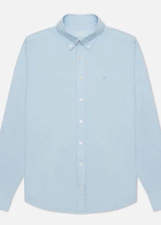 Мужская рубашка Hackett Garment Dye Oxford, цвет голубой, размер M