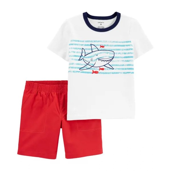 Carter's Комплект для мальчика футболка и шорты 2H394910