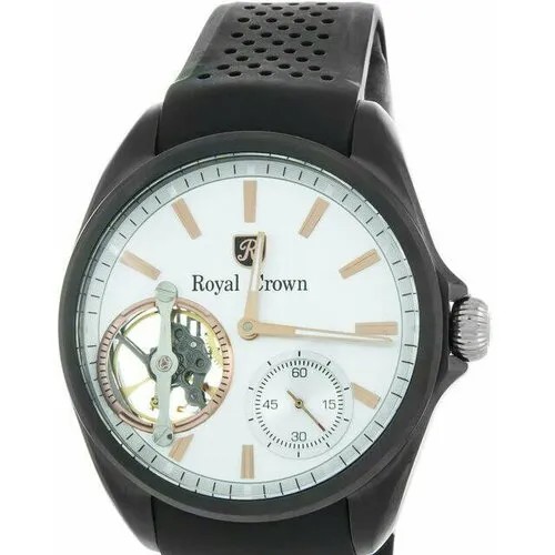 Наручные часы Royal Crown Часы Royal Crown Royal Сrown 6112L-3, черный