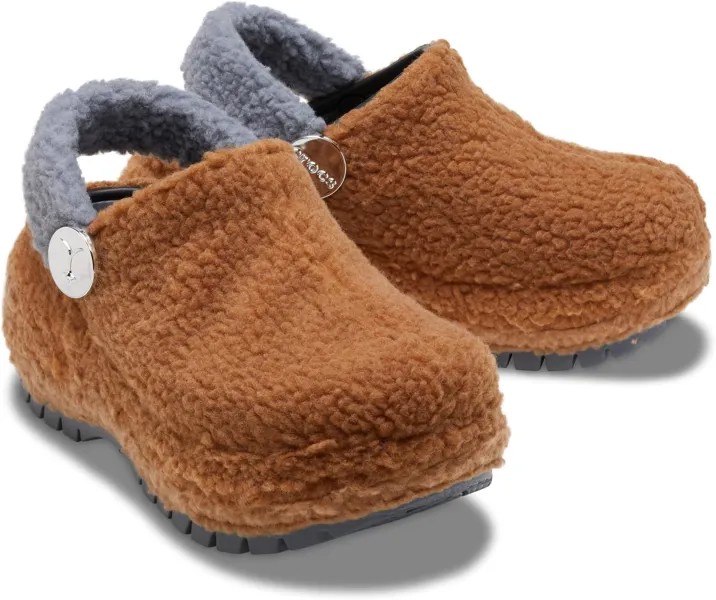 Сабо Lil Nas X Mega Crush Clogs Platform Shoes Crocs, цвет Black/Brown