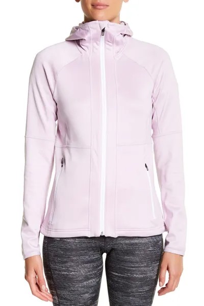 Женская куртка Adidas на молнии во всю длину, маленькая светло-розовая флисовая толстовка с капюшоном B47158, новинка