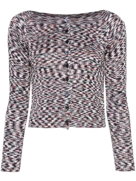 Кардиган с широким вырезом Missoni, синий