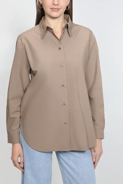 Рубашка женская Marc O’Polo 301105142557 коричневая 42