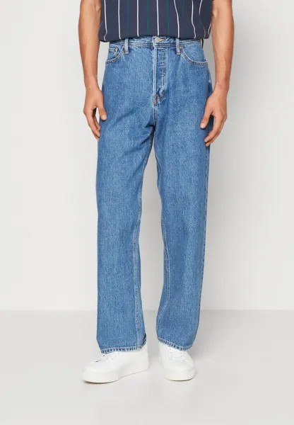 Джинсы свободного кроя Jack & Jones Jjialex Jjoriginal, синий деним