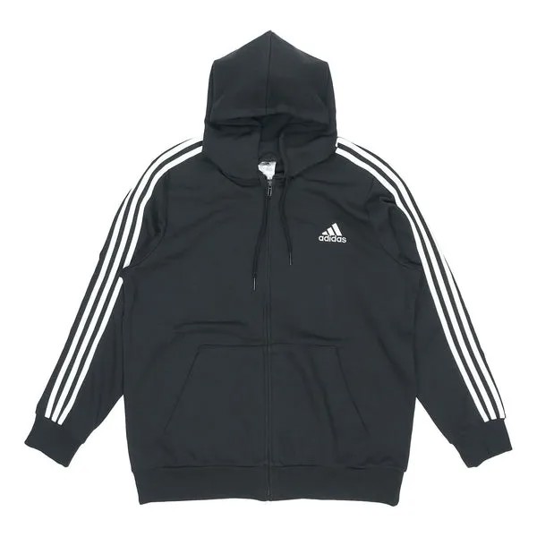 Куртка Adidas M 3s Ft Fz Hd Train Coat Black, Черный