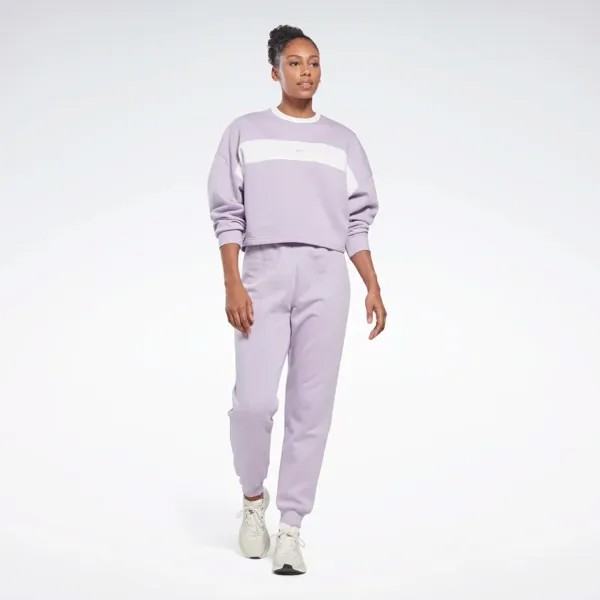 Костюм женский Reebok Identity Track Suit фиолетовый 2XL