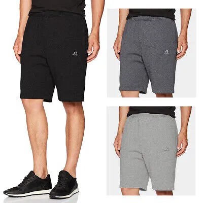 Мужские шорты из флиса с карманами Russell Athletic Dri-Power 7FSHBM0