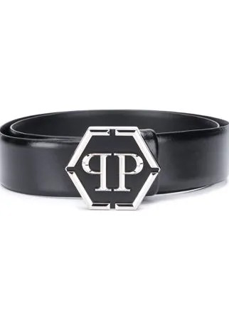Philipp Plein ремень с пряжкой-логотипом