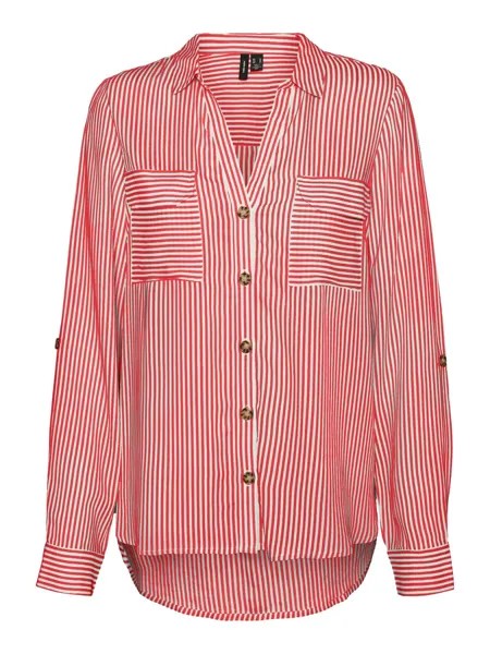 Блуза Vero Moda BUMPY, цвет Fire Red