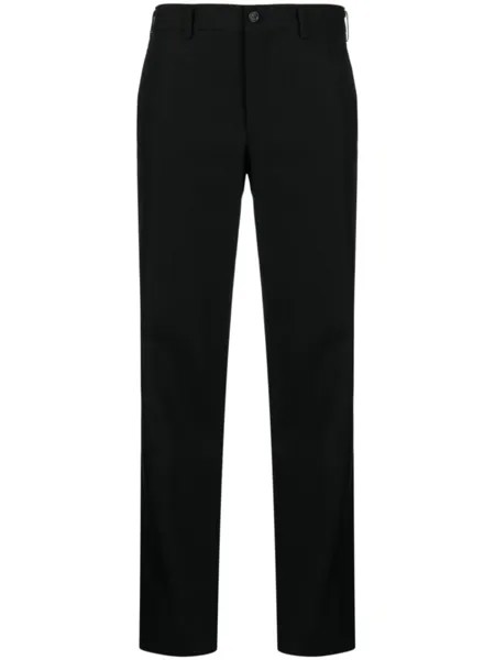 Comme des Garçons Homme Plus straight-leg tailored trousers, черный