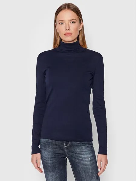 Водолазка приталенного кроя United Colors Of Benetton, синий