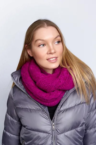 Снуд женский Baon B358580 iolite, 65х40 см