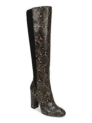 Женские черные классические ботинки на блочном каблуке с миндалевидным носком CIRCUS By Sam Edelman 5