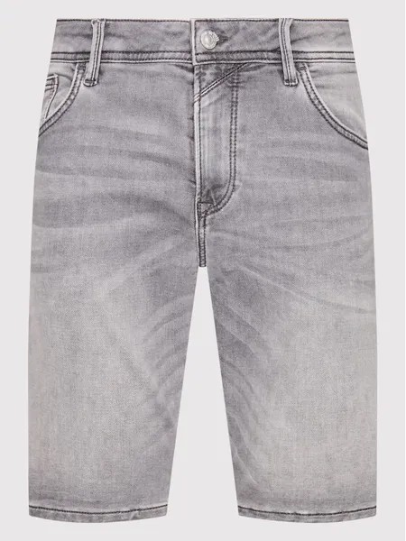 Джинсовые шорты стандартного кроя Tom Tailor Denim, серый