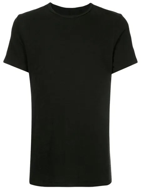 Rag & bone crew neck T-shirt, черный