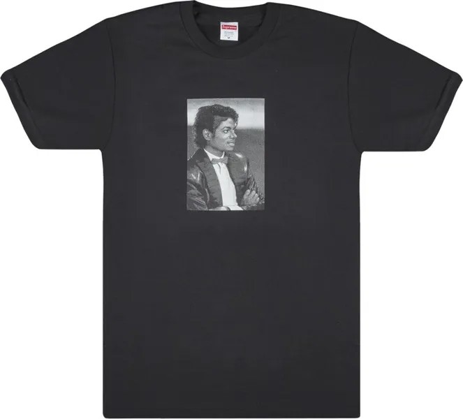 Футболка Supreme Michael Jackson T-Shirt 'Black', черный