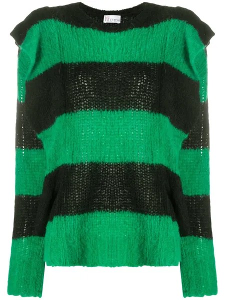 RED Valentino джемпер с оборками