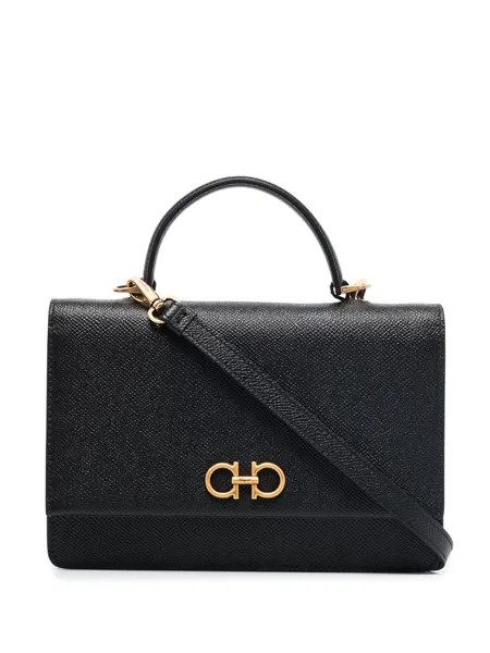 Salvatore Ferragamo мини-сумка с декором Gancini