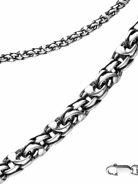 Цепочка мужская TOP CRYSTAL 40362550К Бисмарк из серебра, 60 см
