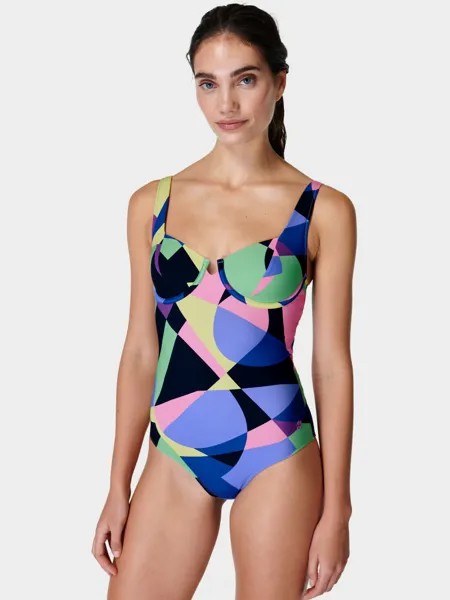 Купальник на косточках Sweaty Betty Laguna, фиолетовый призма