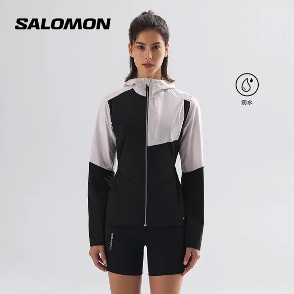 Salomon водонепроницаемая легкая женская куртка спортивная куртка для активного отдыха BONATTI TRAIL JKT W, цвет Мохаве Пустынный коричневый C20399
