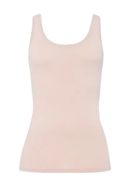 Майка Touch Feeling, тонкая резинка, бесшовная, женская HANRO, цвет Peach Whip
