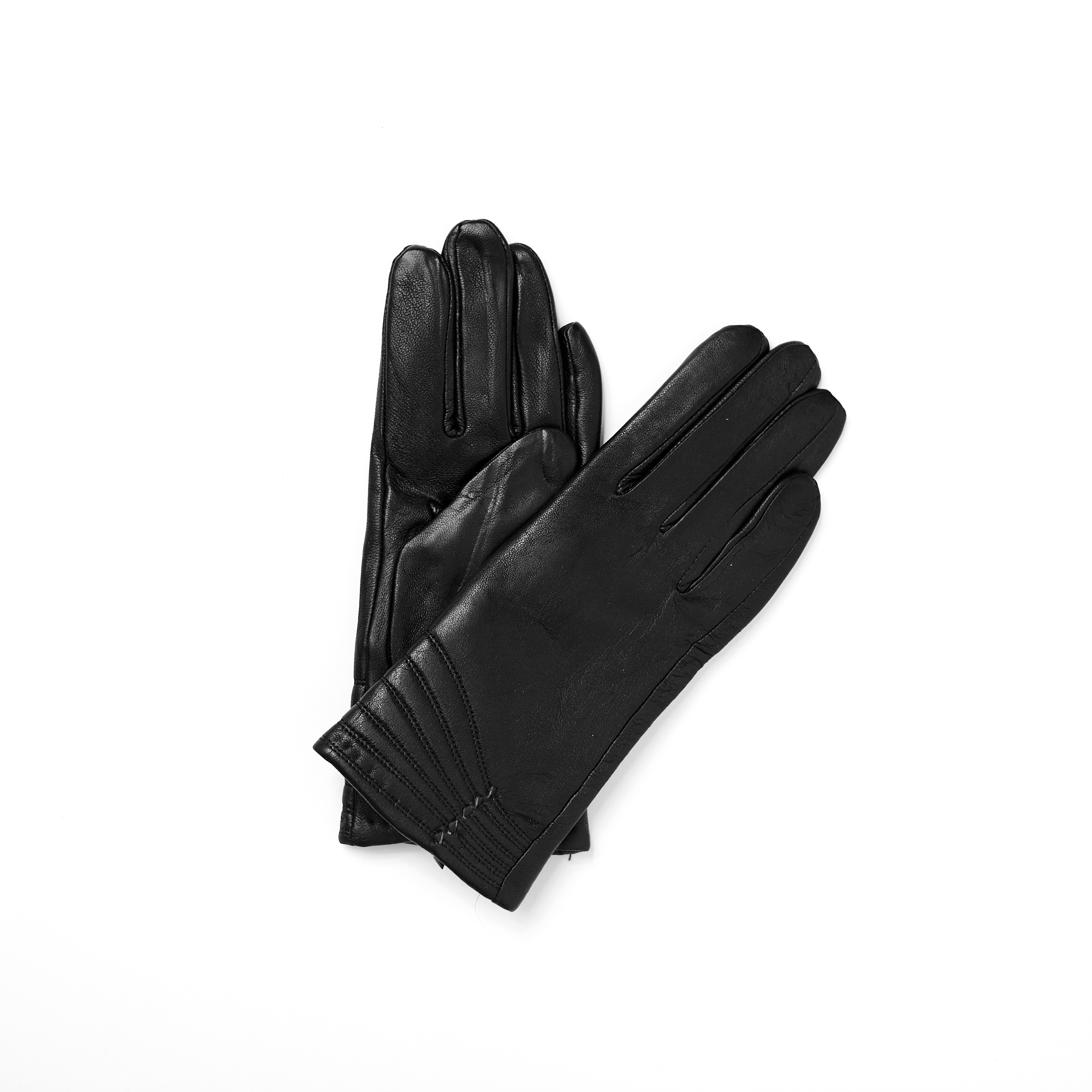 Перчатки женские Albertini 010KL-2 черные р.7.5