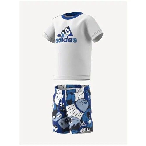 Костюм H65807/adidas/(ISUMMERSET)/white/104